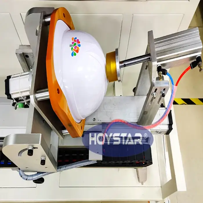 6 Color Automatic Pad Printing Machine for Safety Helmet Hard Hat Pad Printer