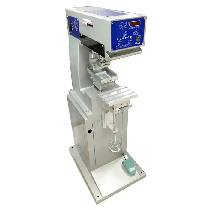 Manual Tampography Single Color Pad  Printers Printing Machine Automatic Logo Pen Barrel Pad Printer