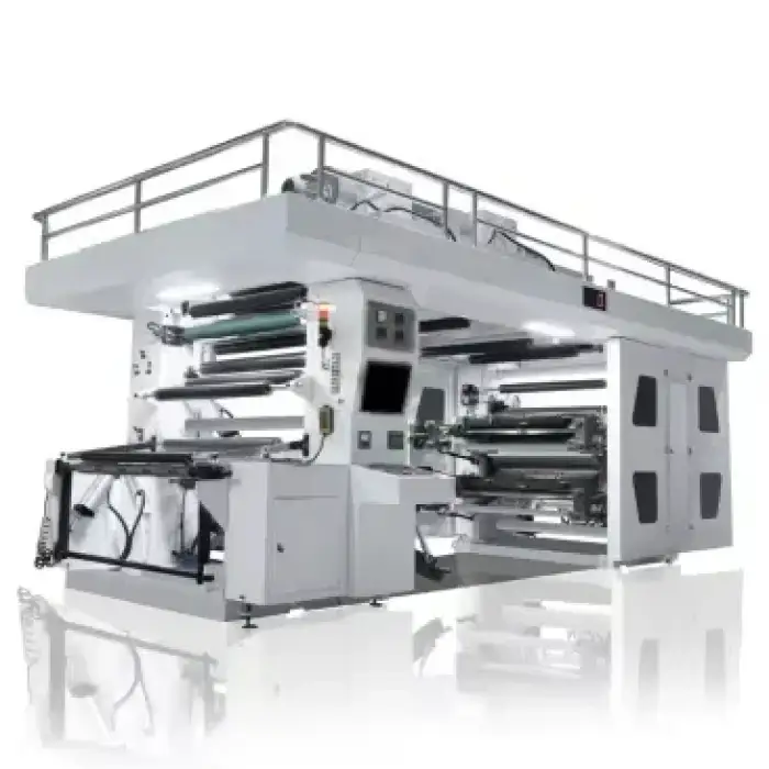 High Speed Flexographic Flexo Printer 4 Color Flexo Printing Machine For Paper