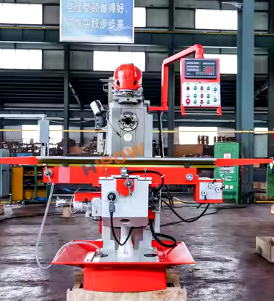 Heavy Duty LM1450 High Quality Multifunctional Vertical Manual Milling Machine Universal Manual Mills Automatic Motor Gear Used