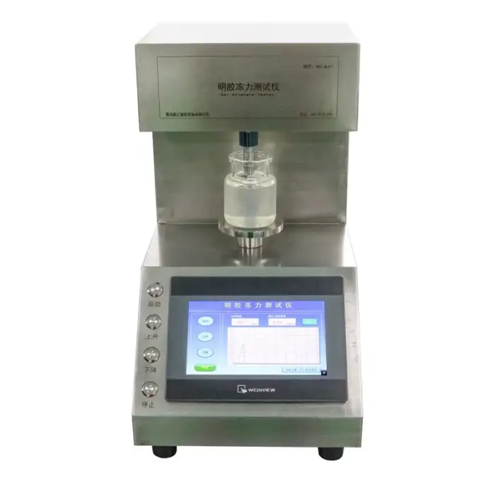 Gel Strength Tester Used to Test the Strength of Meat, Jelly, Egg White, Gelatin, Carrageenan, Agar,