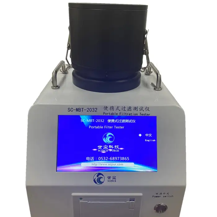 SCINCE Filter Efficiency and Resistance Testing Machine