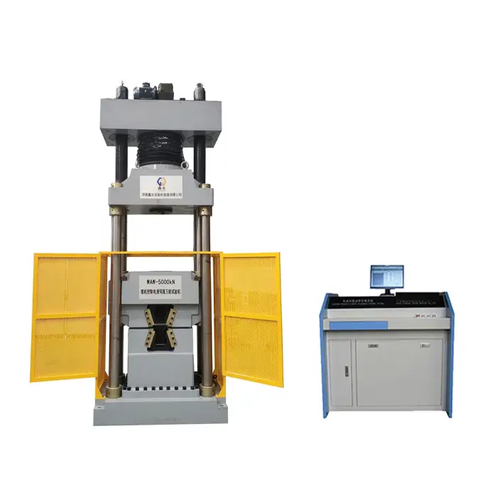 Universal Testing Machine for High-Capacity Force and Displacement Measurement