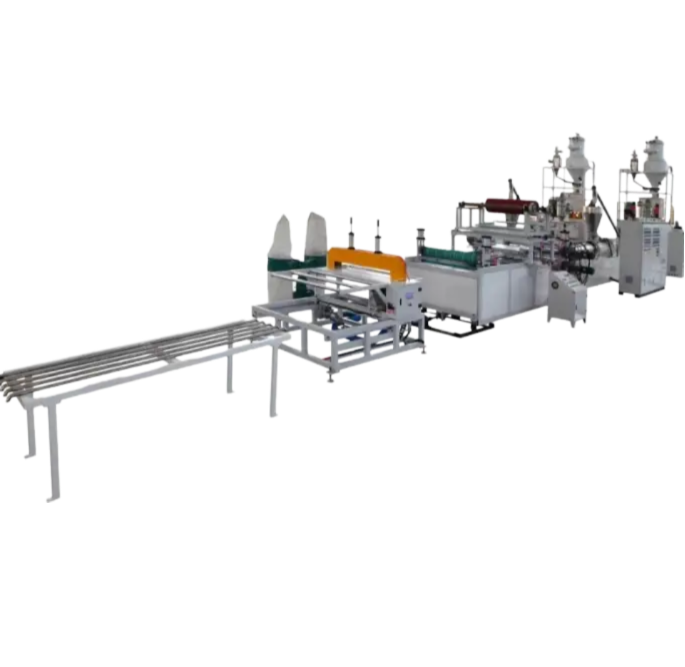 Plastic PVC ASA Laminate Roof Tile Sheet Making Machine