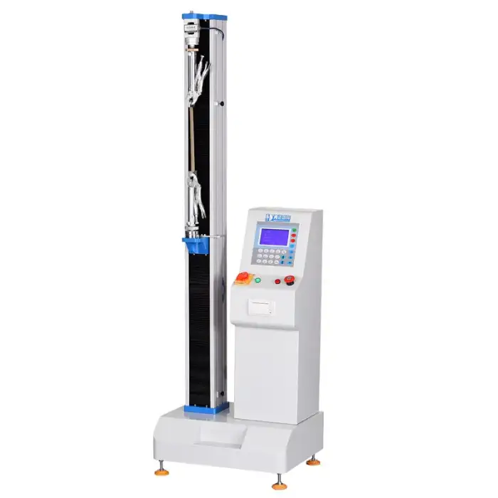 Lab Electronic Control Tensilt Test Machine Single Column Universal Tensile Material Testing Equipment