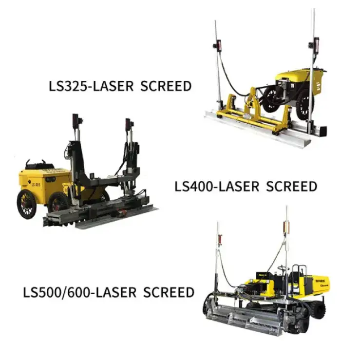 Concrete Equipment Finishing Floor Machine Hand Push Laser Screed Machine