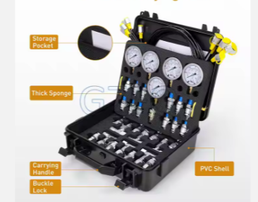 Universal Excavator 5 Gauges Pressure Measurement Tool