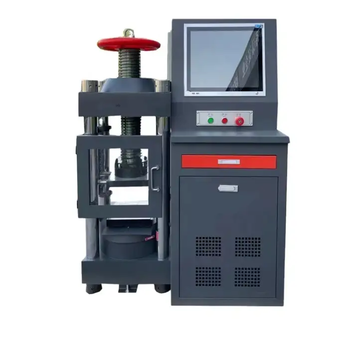 Electro-Hydraulic Compression Strength Tester Concrete Pressure Testing Machine