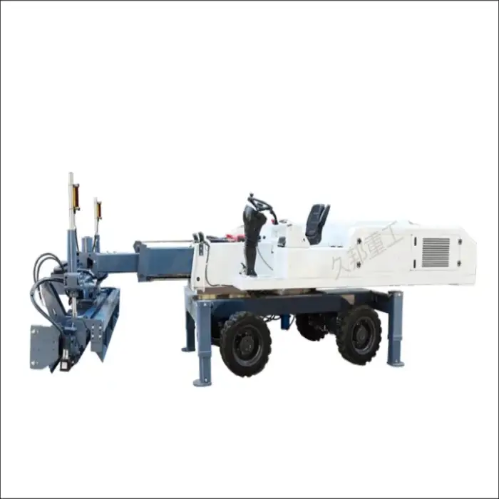 Concrete Laser Screed Telescopic Boom Leveling Machine