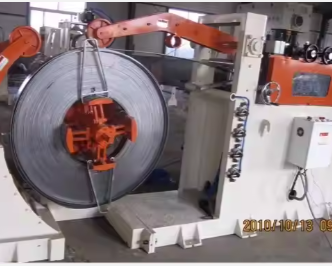 High Precision Straightening Automation Metal Uncoiling and Levelling Machine