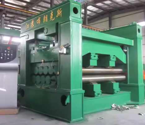 Thick Metal Plate Heavy Gauge Sheet Leveling Machine