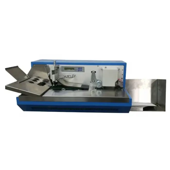 Automatic Self- inking Postmark Printer Machine for Envelope Cliche Stamp Canceling Machine