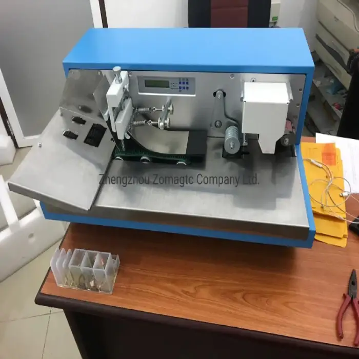 Automatic Self- inking Postmark Printer Machine for Envelope Cliche Stamp Canceling Machine