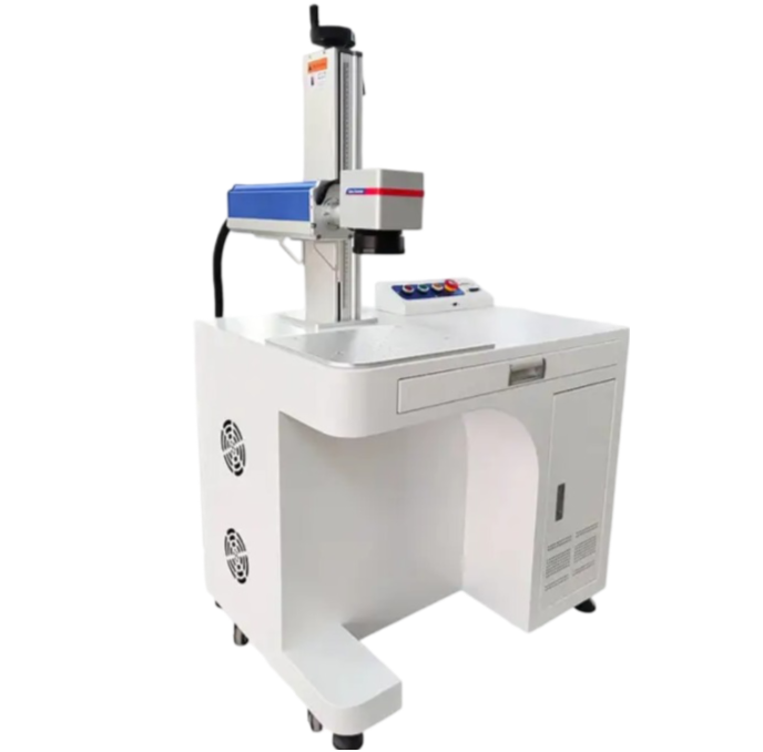 20 30 Watt Mini 50w 3D Fiber Handheld Laser Marking Machines For Plastic