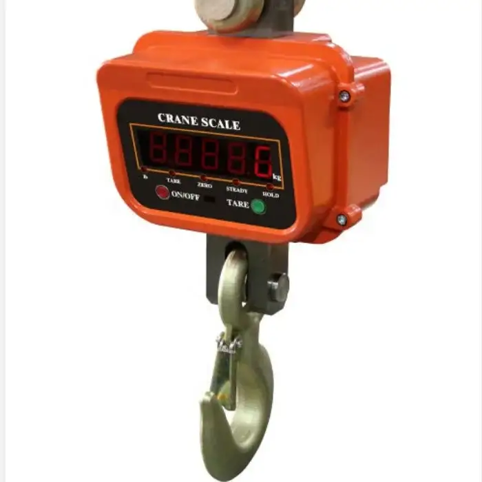 Portable Industry Heavy Duty LED LCD Display 1 Ton to 50 Ton, 2200lb to 110000lb Electric Digital Crane Hanging Scale