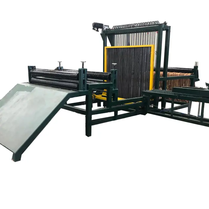 Hemp Rope Netting Machine Fully Automatic PLC Operated Coconut Coir Mat Weaving Machine Outdoor Carpets Production Line