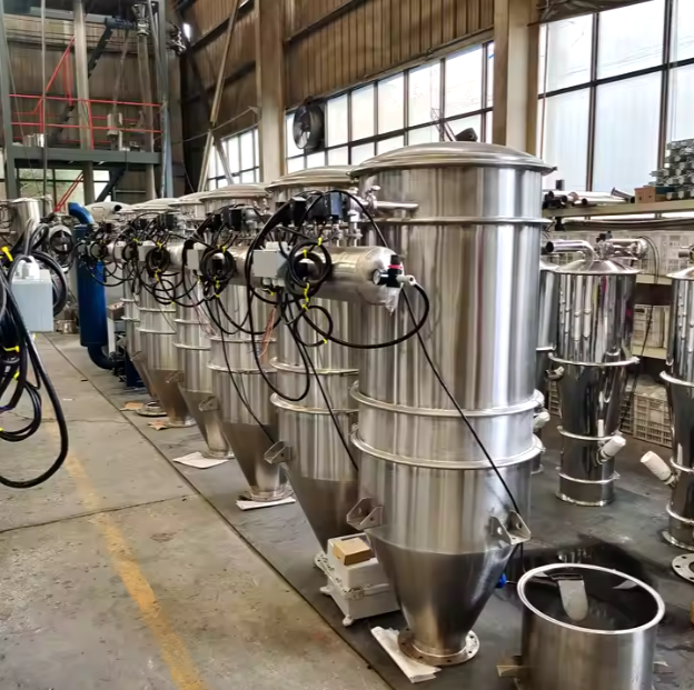 Customized High Quality Food Grade Rice or Wheat Mill Hopper Stainless  Steel vacuum conveyor