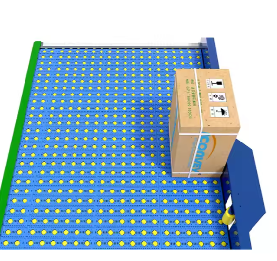 Hongsbelt Automated Intelligent Plastic Modular Belt Conveyor For Express Logistics Manufacturers