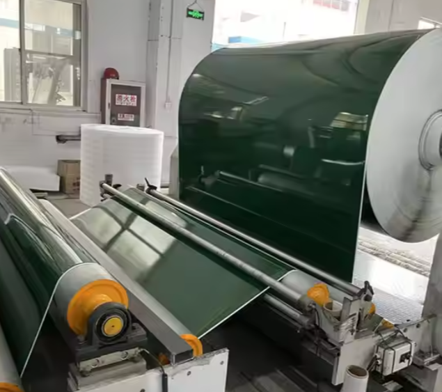 CONVEBELT Green Pvc Conveyor Belt For Packaging The Food Grade Pu Conveyor Belt Industry Conveyor Transport Band