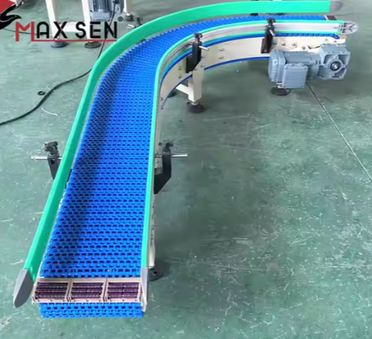 Food Grade Smart Auto Industrial Conveyor System Plastic Modular Belting Conveyor Transmission Belt