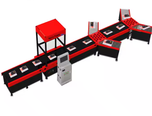 Intelligent Sorting Conveyor System Conveyor Belt Sorting Machine Dws System