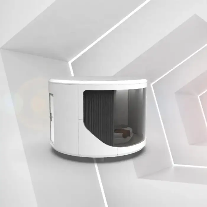 Smart Removable Homes Prefab Capsule House With Bathroom Sunshine Room Ai Voice Control Tiny House Villas