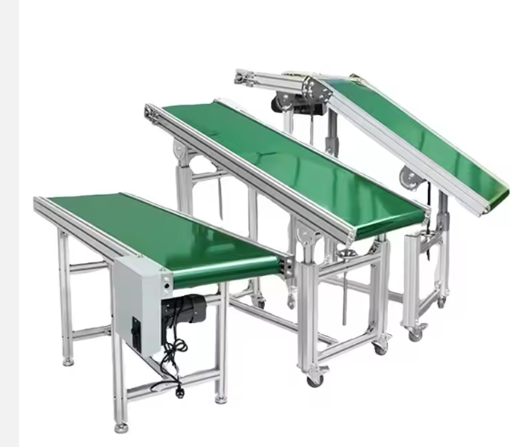 Energy Saving Mini Smart Transporter Trolley Belt Conveyor System