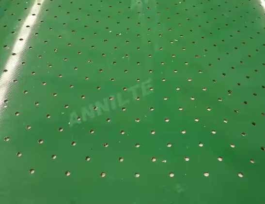 Annilte Customized Conveyor Belt Perforated Conveyor Belts Punching Conveyor PVC Belts With Holes