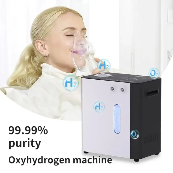 900ml/Min Hydrogen Generator Smart Home Manufacturers Supply Hydrogen Oxygen Machine High Purity Hydrogen Inhalers