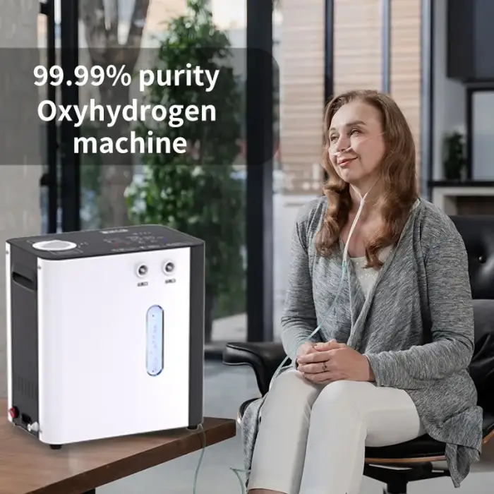 900ml/Min Hydrogen Generator Smart Home Manufacturers Supply Hydrogen Oxygen Machine High Purity Hydrogen Inhalers