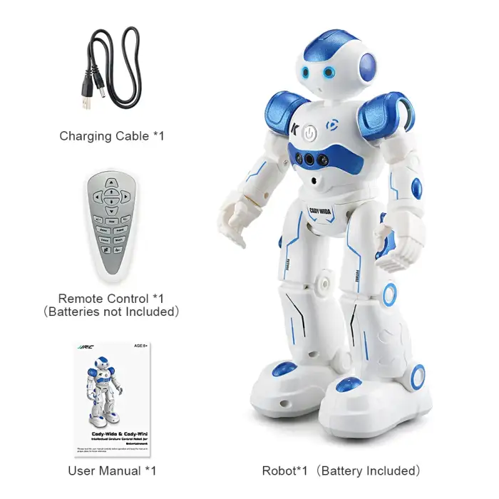 JJRC R2 Pink Smart Remote Control Robot Intelligent programmable gesture sensing dance toys auto display educational RC robot