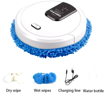 3 in 1 Intelligent Sweeping Robot Vacuum Cleaner Mopping Humidifying Household Cleaner