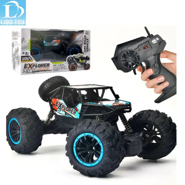 Battery Operated 2.4GHz Off-Road Remote Control Cross Country RC Vehicle Stunt Car Toy for Kids