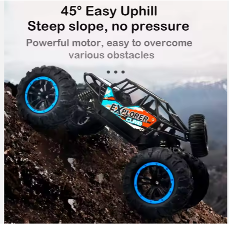 Battery Operated 2.4GHz Off-Road Remote Control Cross Country RC Vehicle Stunt Car Toy for Kids