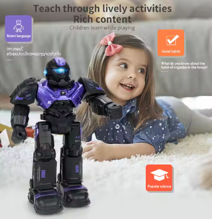 Smart Robot CADY WILO Intelligent Gesture Sensing Remote Control Parent-Child Interaction Toy