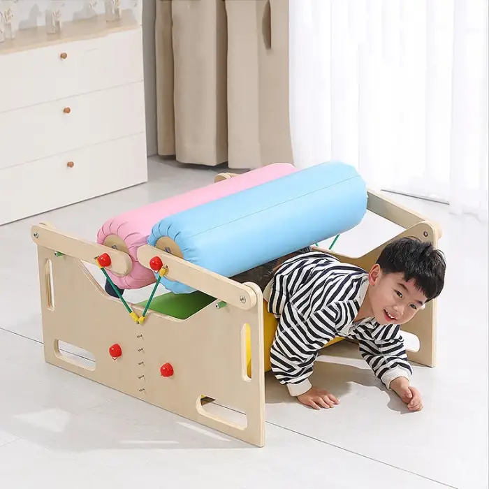 Craft Kids Sensory Training Games Colorful Indoor Fun Games Children Wooden Sport Toys