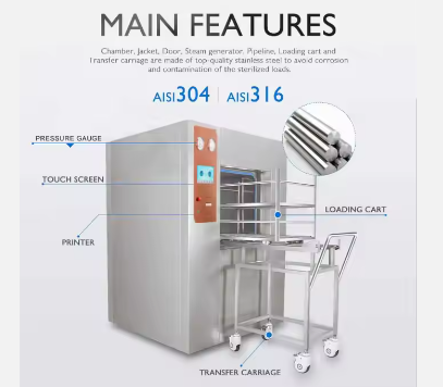 Hospital Steam Autoclave Sterilization Machine