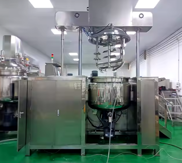 Vacuum Emulsifying Machine for Cosmetic Cream and Paste Production