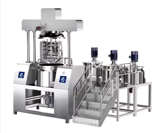 Vacuum Emulsifying Machine for Cosmetic Cream and Paste Production