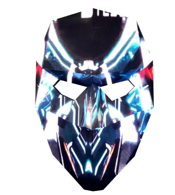 P5 Naked Eye 3D Mask Shape Led  Screen Entertainment Nightclub Human Face LED Screen