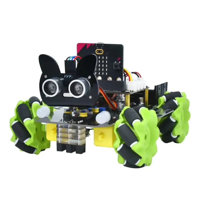 Programmable Robotics Training Kit Mini DIY Smart Education Toys Robot Car 4WD