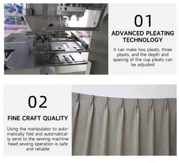 Blinds Sewing Machine Curtain Knitting Machine Curtain Pinch Pleat Sewing Machine