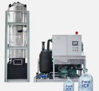 5 Ton Industrial Automatic Cylindrical Tube Ice Machine