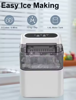 Electric Countertop Portable Ice Maker