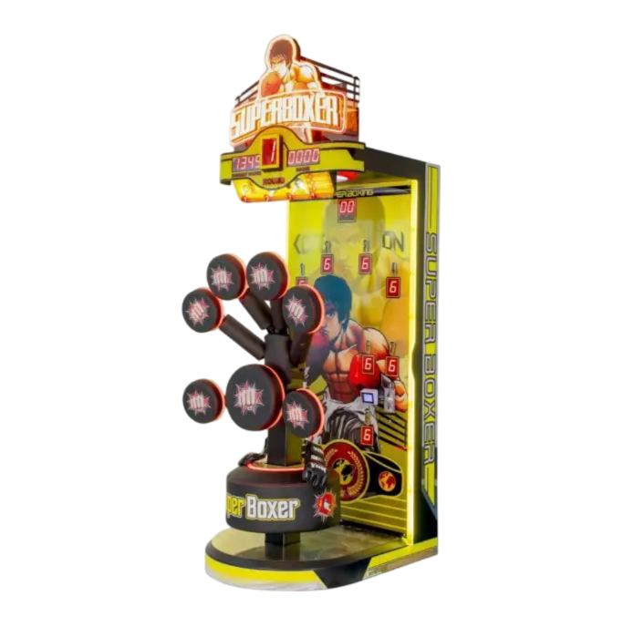 Sport Game 8 Targets Kick And Punch Machine Arcade Game Boxing Game For Entertain