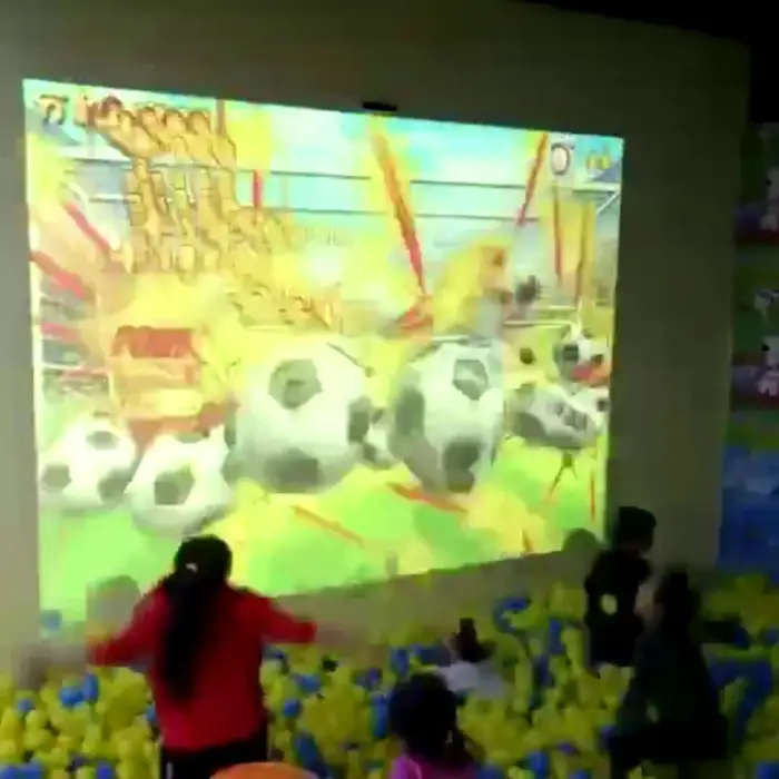 Interactive Wall Projection Interactive Smash Ball Kids Entertainment Park Interactive Projection Games