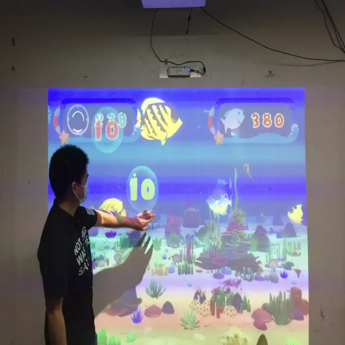 Interactive Wall Projection Interactive Smash Ball Kids Entertainment Park Interactive Projection Games