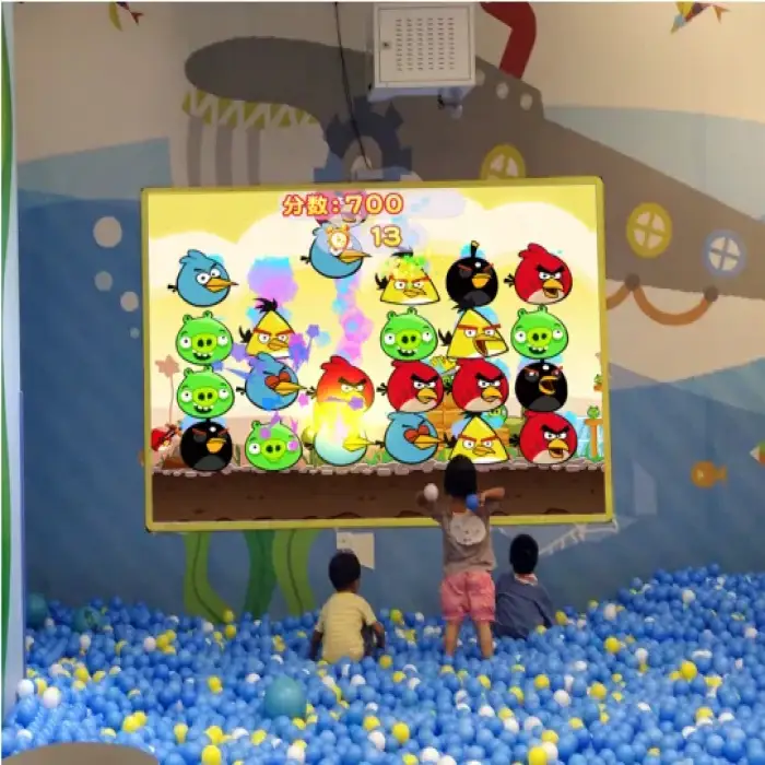 Interactive Wall Projection Interactive Smash Ball Kids Entertainment Park Interactive Projection Games