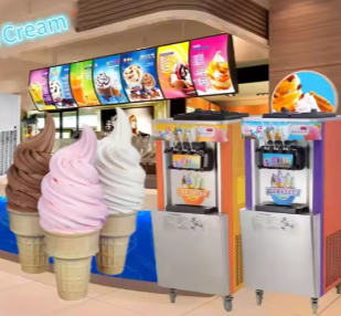 Small Fruit Soft Serve Ice Cream Maker