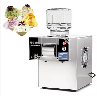 180Kg Large Output Bingsu Ice Shaver Machine Coffee Fruit Juice Noodle Ice Cream Machine Ice Crusher Machine